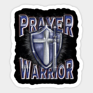 Prayer Warrior Sticker